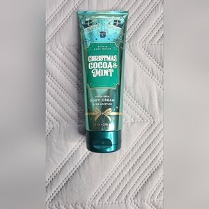 Bath and body works Christmas Cocoa & Mint Lotion limited edition